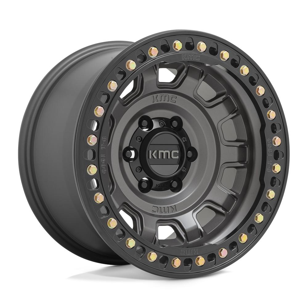 KMC Km236 Tank Beadlock 17X9 5X127 -38MM Anthracite