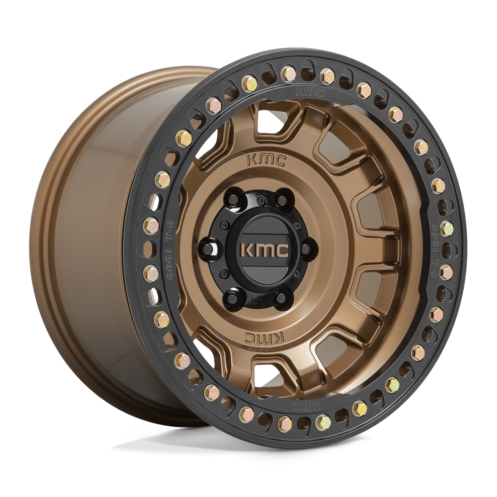 KMC Km236 Tank Beadlock 17X9 8X170 -38MM Matte Bronze
