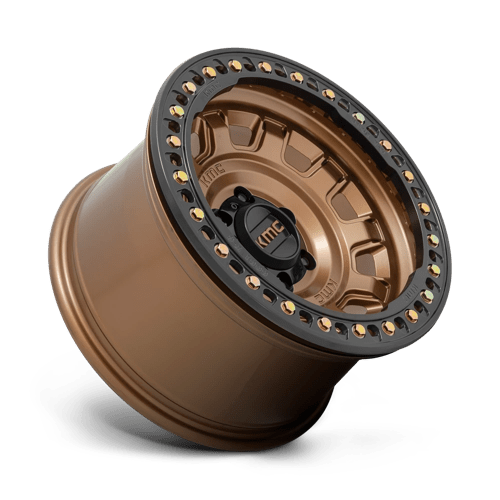 KMC Km236 Tank Beadlock 17X9 6X139.7 -15MM Matte Bronze