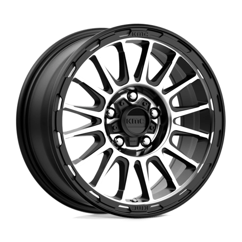 KMC Km542 Impact 16X8 5X150 +0MM Satin Black Machined