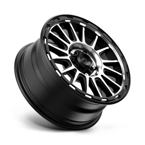 KMC Km542 Impact 17X8 5X108 +38MM Satin Black Machined