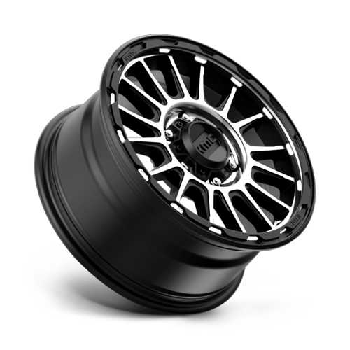 KMC Km542 Impact 16X8 6X139.7 +0MM Satin Black Machined