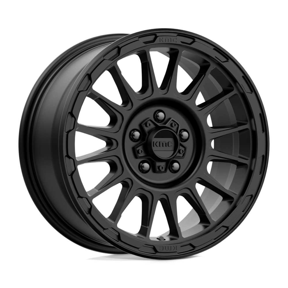 KMC Km542 Impact 17X8 5X127 +35MM Satin Black