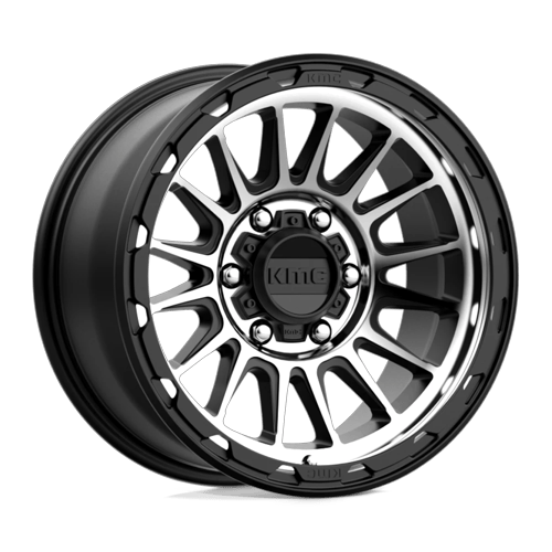 KMC Km542 Impact 17X8.5 6X139.7 +0MM Satin Black Machined