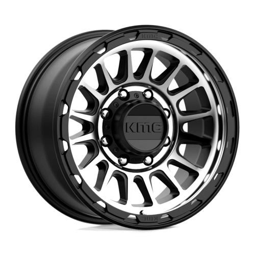 KMC Km542 Impact 17X8.5 8X165.1 +0MM Satin Black Machined