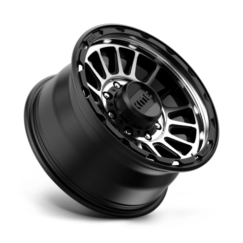KMC Km542 Impact 17X8.5 8X165.1 +0MM Satin Black Machined