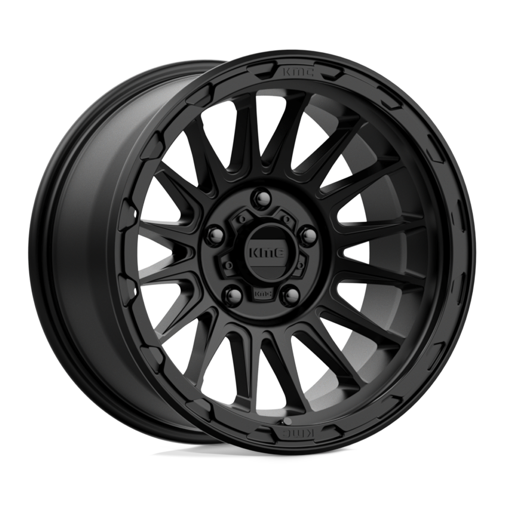 KMC Km542 Impact 17X9 5X127 -12MM Satin Black