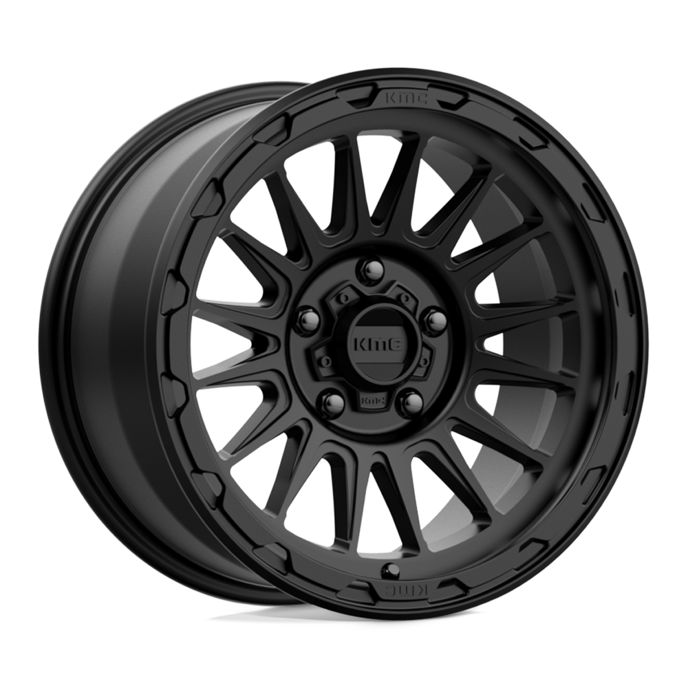 KMC Km542 Impact 17X9 5X127 +18MM Satin Black