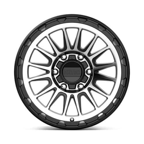 KMC Km542 Impact 17X9 6X114.3 +18MM Satin Black Machined