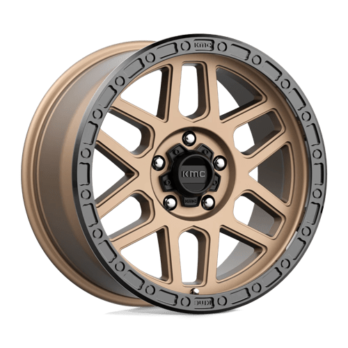 KMC Km544 Mesa 18X9 5X150 +25MM Matte Bronze W/ Black Lip