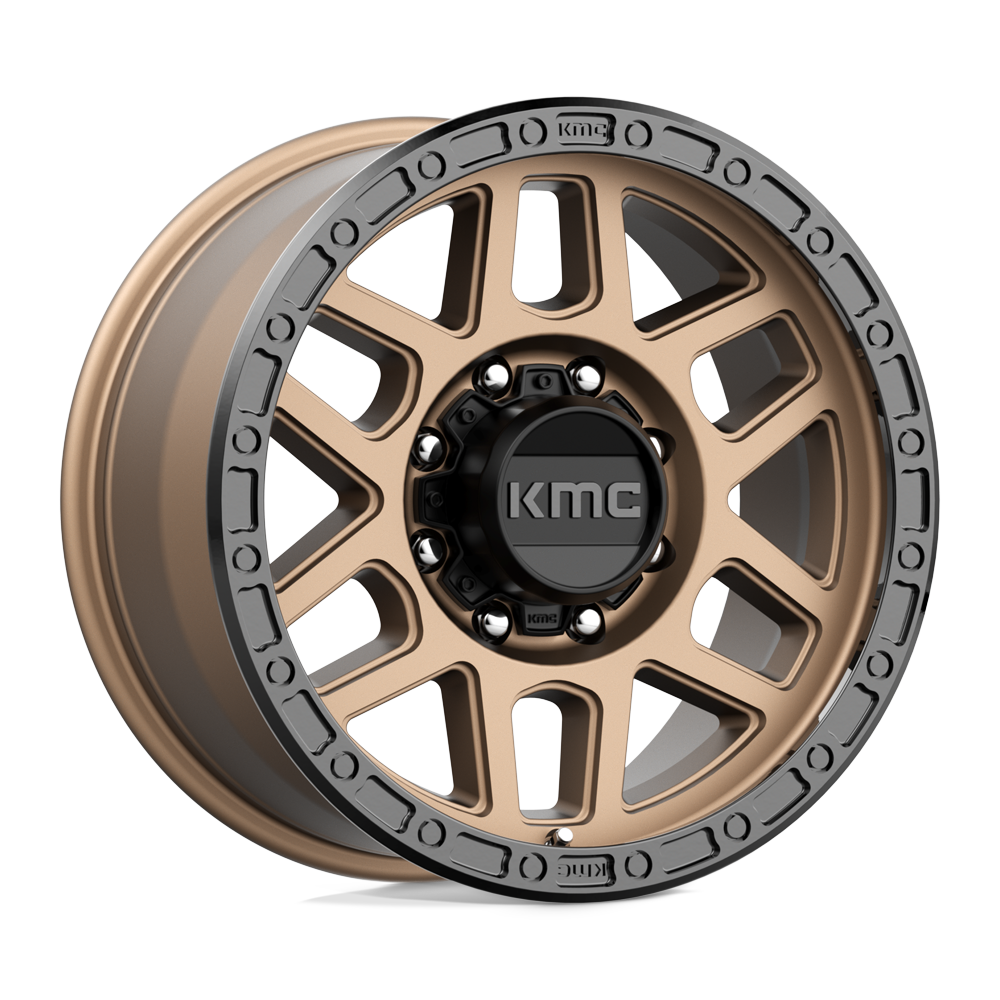 KMC Km544 Mesa 18X9 8X165.1 +18MM Matte Bronze W/ Black Lip