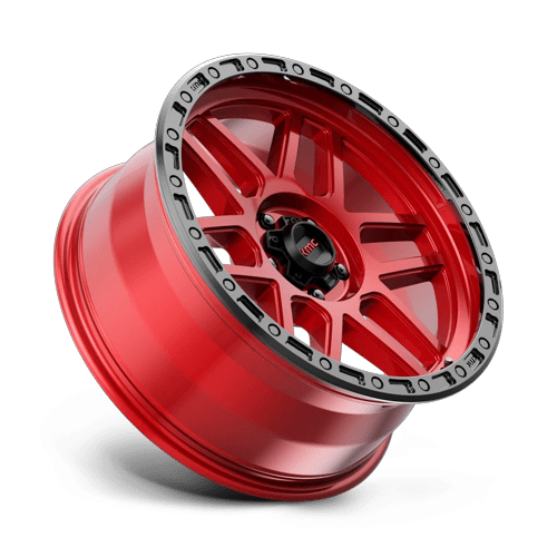 KMC Km544 Mesa 20X9 5X150 +25MM Candy Red W/ Black Lip