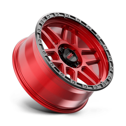 KMC Km544 Mesa 20X9 6X135 +0MM Candy Red W/ Black Lip