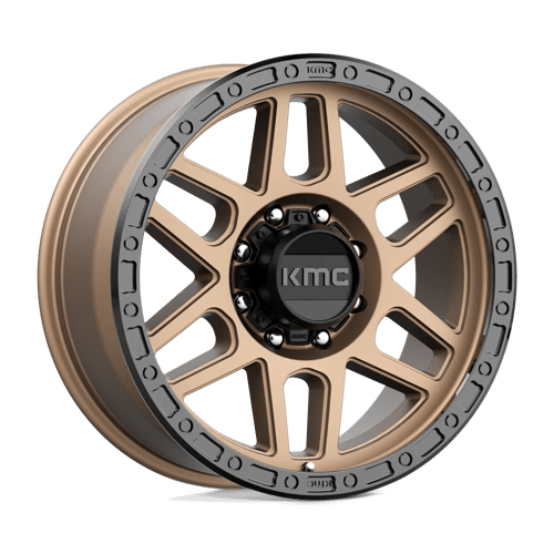 KMC Km544 Mesa 20X9 8X180 +18MM Matte Bronze W/ Black Lip