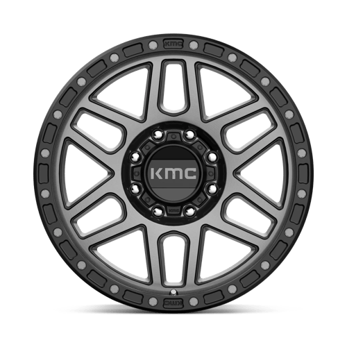 KMC Km544 Mesa 20X9 8X180 +18MM Satin Black W/ Gray Tint
