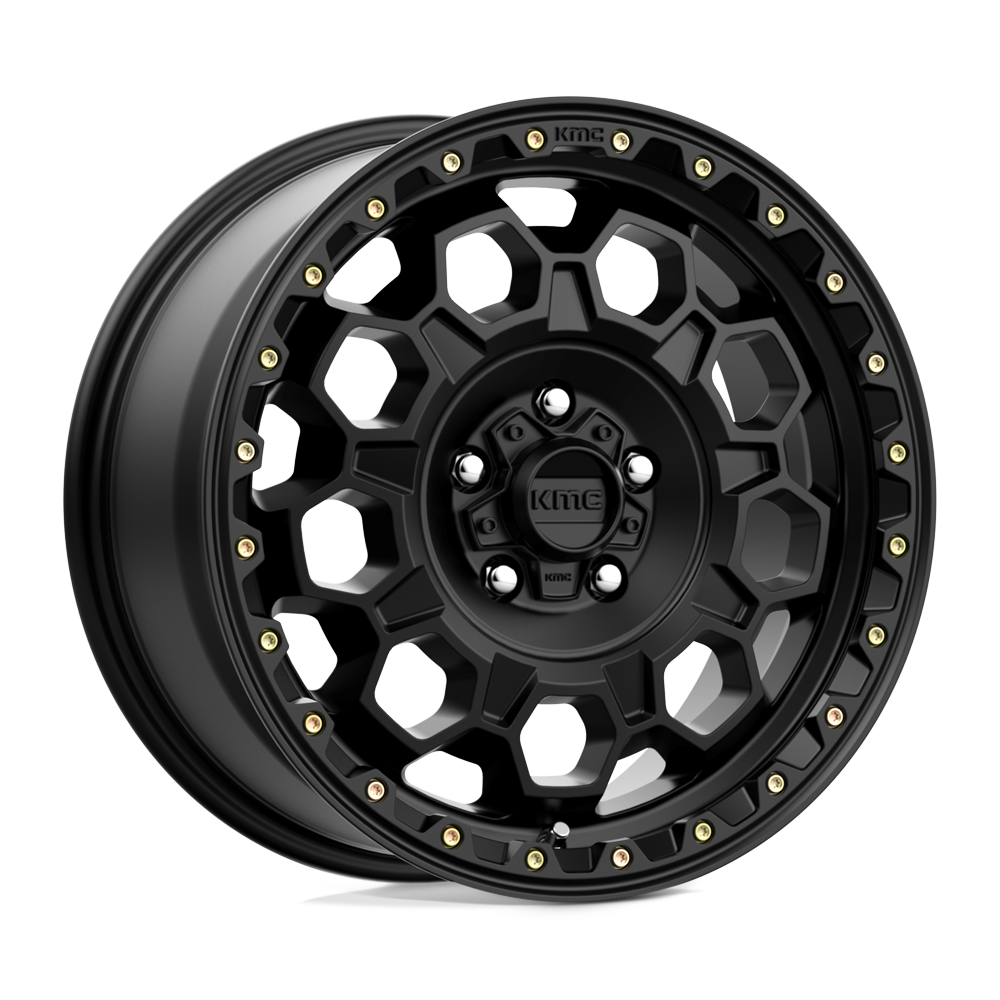 KMC Km545 Trek 17X8 5X114.3 +35MM Satin Black