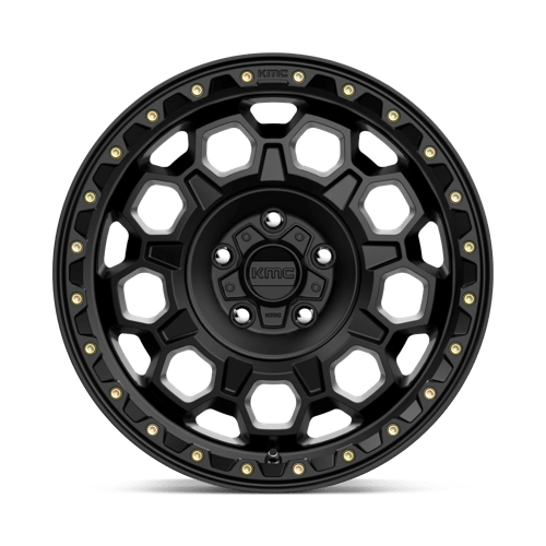KMC Km545 Trek 17X9 5X127 -12MM Satin Black