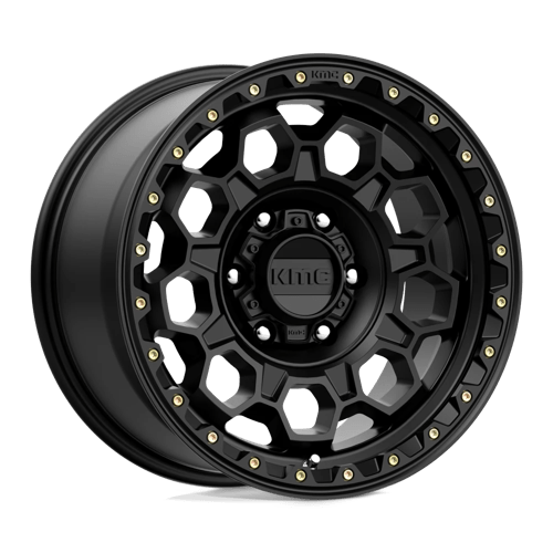 KMC Km545 Trek 17X9 6X135 +0MM Satin Black