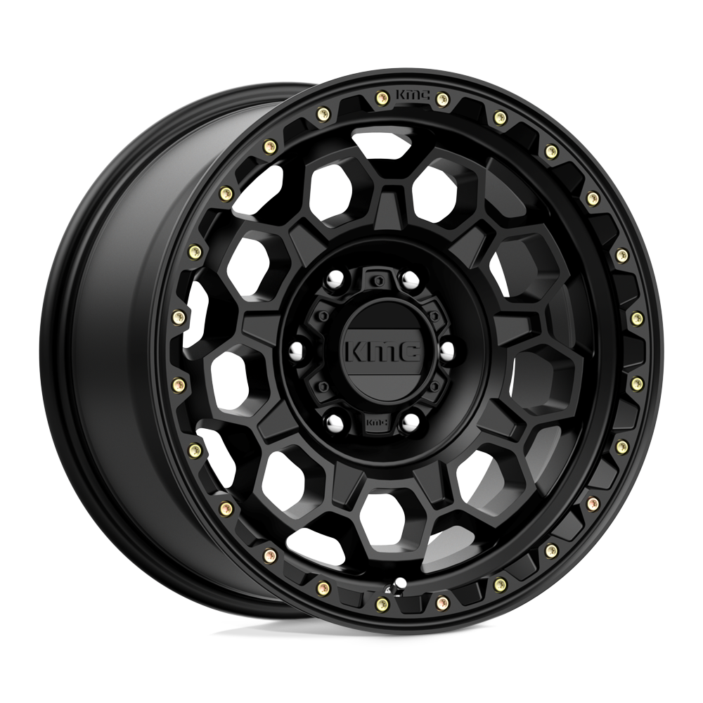 KMC Km545 Trek 17X9 6X135 +0MM Satin Black