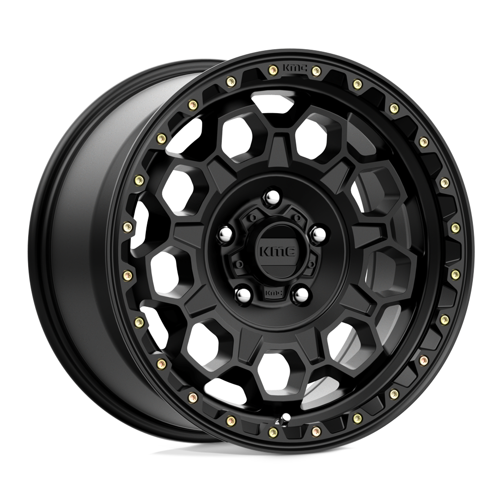 KMC Km545 Trek 17X9 5X150 +18MM Satin Black