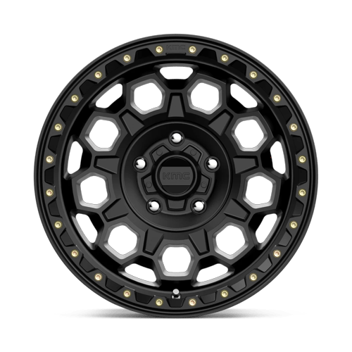 KMC Km545 Trek 17X9 5X127 +18MM Satin Black