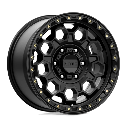KMC Km545 Trek 17X9 6X135 +18MM Satin Black