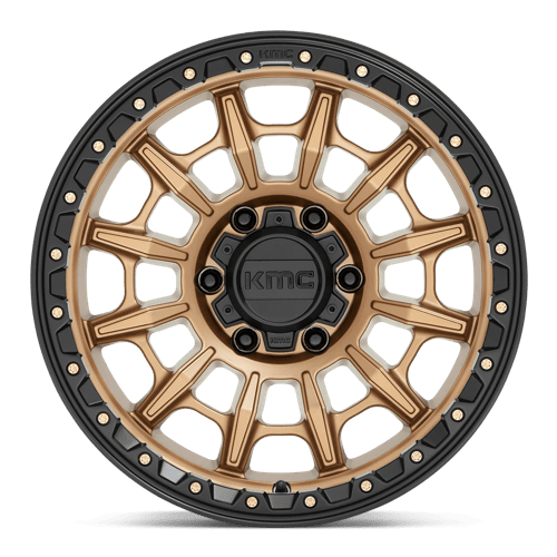 KMC Km547 Carnage 17X9 6X135 +0MM Matte Bronze W/ Black Lip