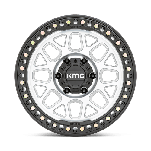 KMC Km549 Grs 17X9 6X114.3 +18MM Machined W/ Satin Black Lip