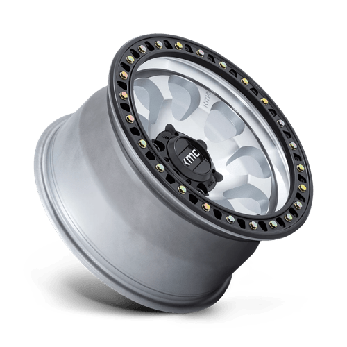 KMC Km550 Riot Sbl 18X9 6X139.7 +18MM Machined W/ Satin Black Lip