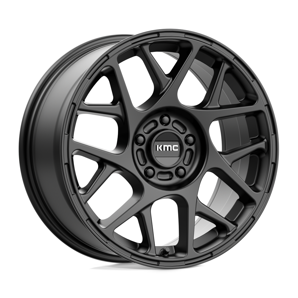 KMC Km708 Bully 17X8 5X120 +38MM Satin Black