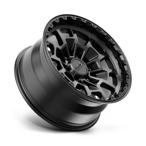 KMC Km718 Summit 17X8.5 6X139.7 +0MM Satin Black W/ Gray Tint