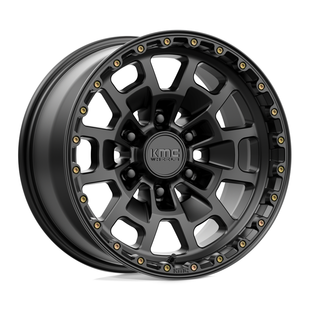 KMC Km718 Summit 17X8.5 6X139.7 +0MM Satin Black