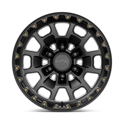 KMC Km718 Summit 17X8.5 6X135 +0MM Satin Black