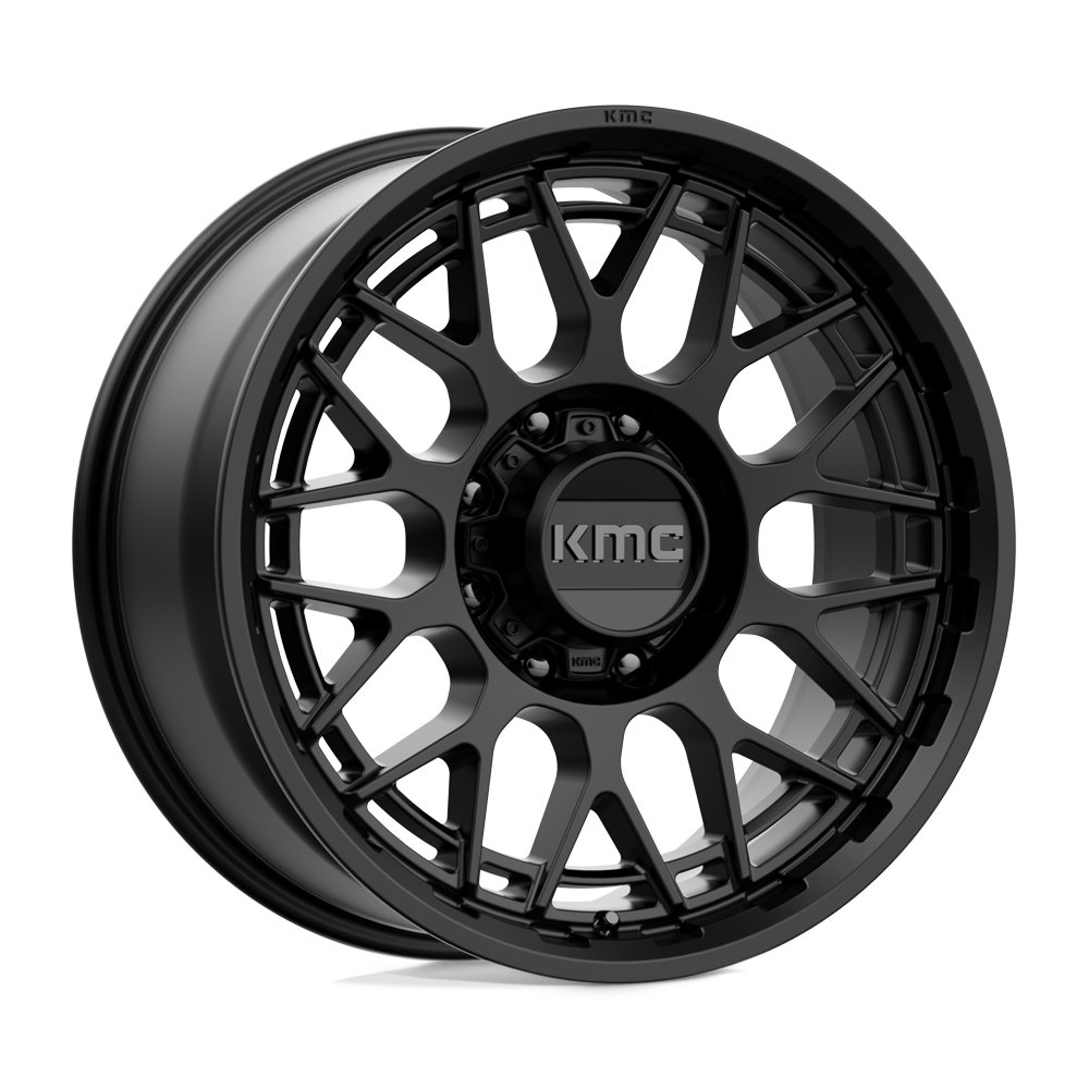 KMC Km722 Technic 20X9 8X180 +18MM Satin Black