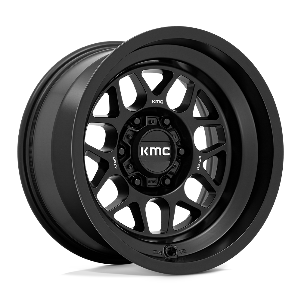 KMC Km725 Terra 17X9 6X139.7 -38MM Satin Black