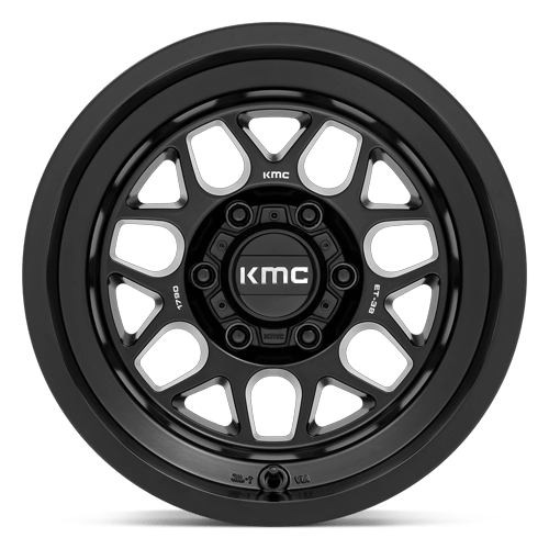 KMC Km725 Terra 17X9 6X139.7 -38MM Satin Black