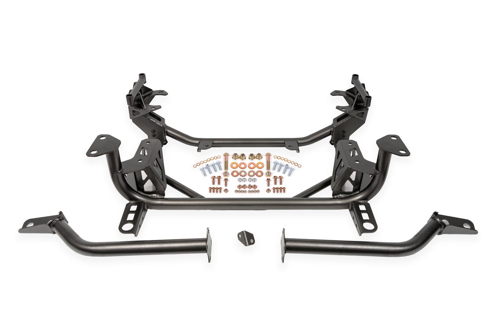 BMR 15-20 Ford Mustang Street Version (DOM) K-Member - Black Hammertone - KM760H