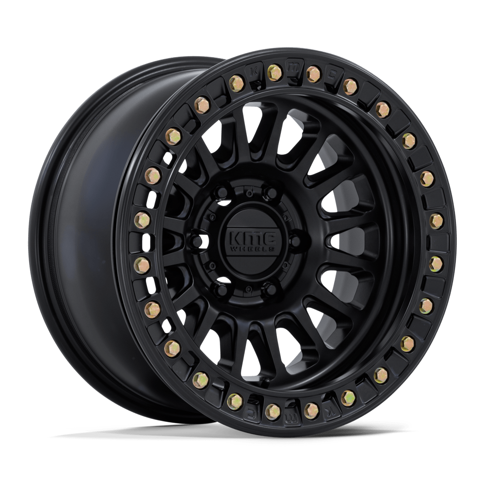 KMC Km239 Impact Beadlock 17X9 6X135 +25MM Matte Black
