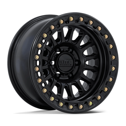 KMC Km239 Impact Beadlock 17X9 6X139.7 +25MM Matte Black