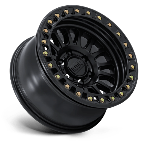 KMC Km239 Impact Beadlock 17X9 5X127 -12MM Matte Black