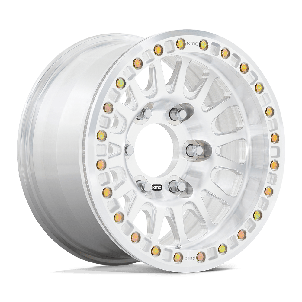 KMC Km445 Impact Forged Beadlock 17X9 6X135 -12MM Raw Machined