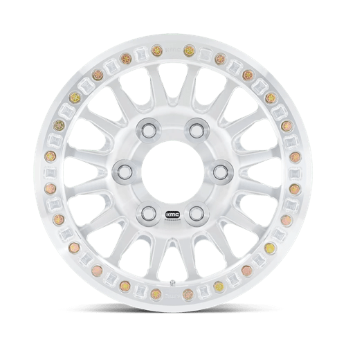 KMC Km445 Impact Forged Beadlock 17X9 6X165.1 -12MM Raw Machined