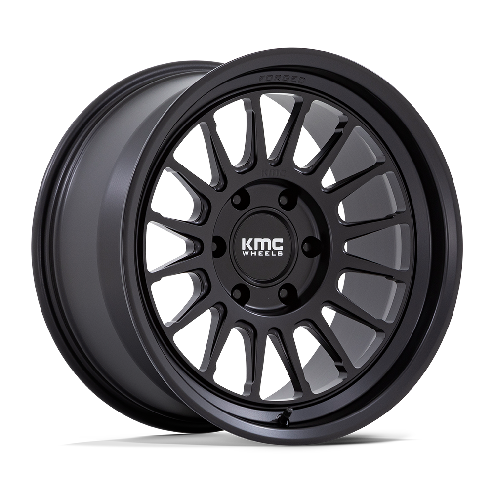 KMC Km447 Impact Forged Monoblock 18X9 6X139.7 +18MM Satin Black
