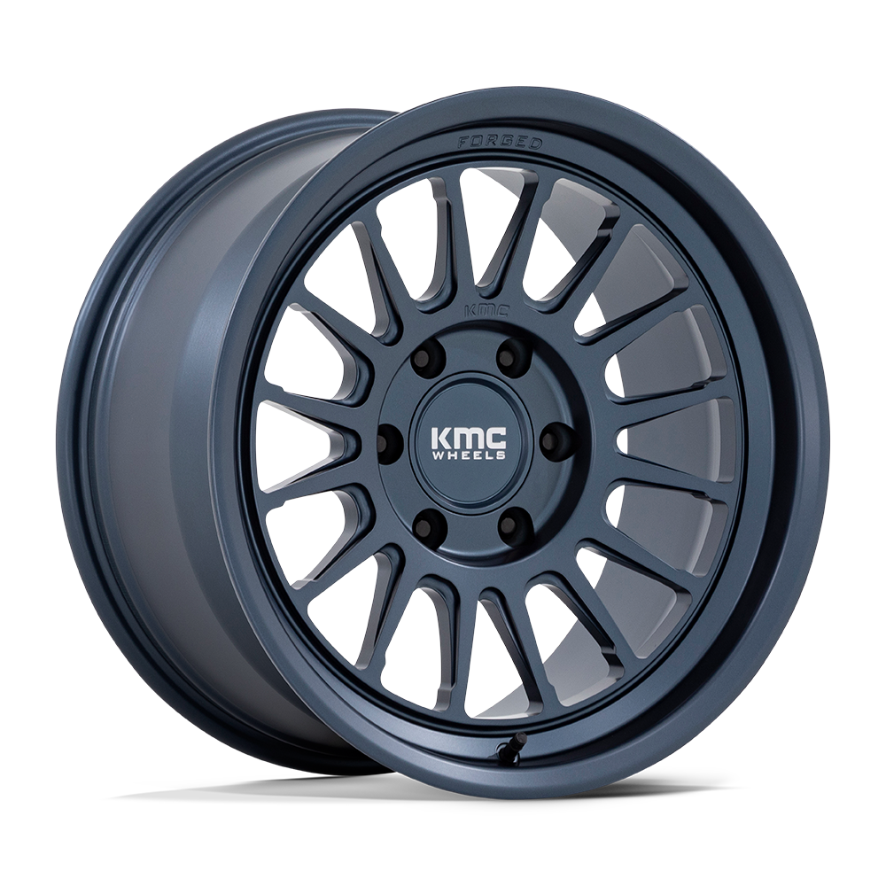 KMC Km447 Impact Forged Monoblock 17X8.5 6X135 +0MM Metallic Blue