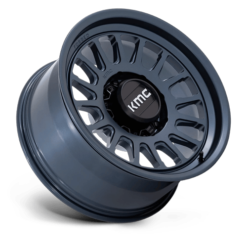 KMC Km452 Impact Forged Monoblock 18X9 8X165.1 +18MM Metallic Blue