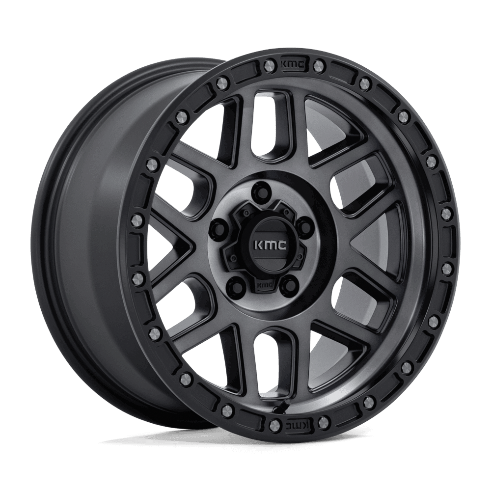 KMC Km544 Mesa 18X9 5X127 +18MM Satin Black W/ Gray Tint