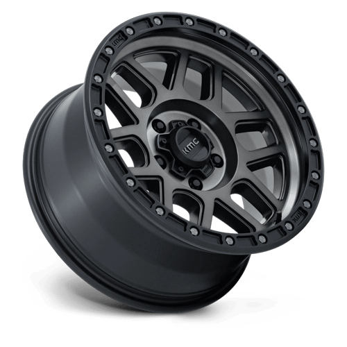 KMC Km544 Mesa 18X9 5X127 +18MM Satin Black W/ Gray Tint