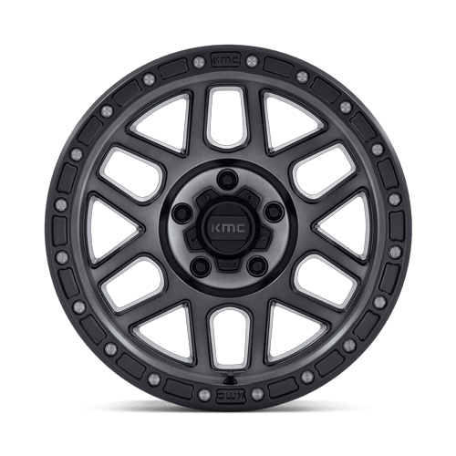 KMC Km544 Mesa 20X9 5X150 +25MM Satin Black W/ Gray Tint