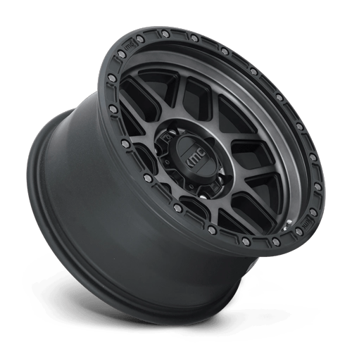KMC Km544 Mesa 20X9 8X165.1 +18MM Satin Black W/ Gray Tint