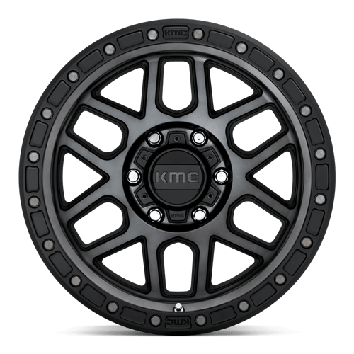 KMC Km544 Mesa 17X9 6X114.3 +18MM Satin Black W/ Gray Tint